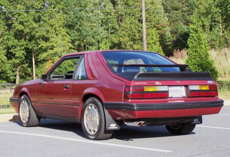 1984 Ford Mustang SVO Turbo