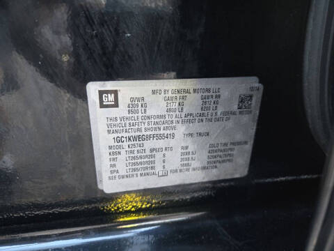 2015 Chevrolet Silverado 2500HD