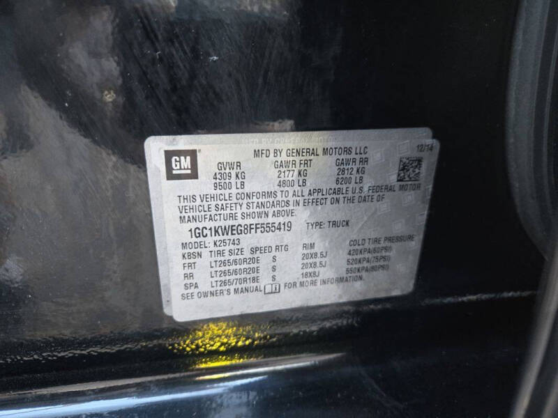 2015 Chevrolet Silverado 2500HD