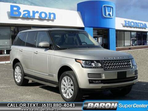 2017 Land Rover Range Rover for sale at Baron Super Center in Patchogue NY