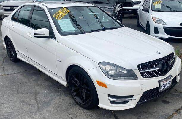2012 Mercedes-Benz C-Class for sale at BP AUTO SALES in Pomona CA