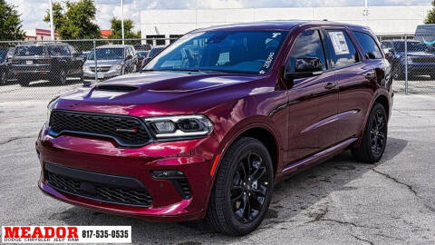 2022 Dodge Durango for sale at Meador Dodge Chrysler Jeep RAM in Fort Worth TX