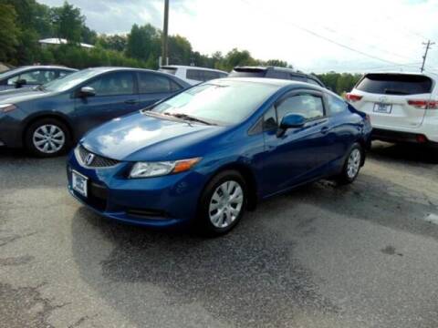 2012 Honda Civic for sale at C & J Auto Sales in Hudson NC