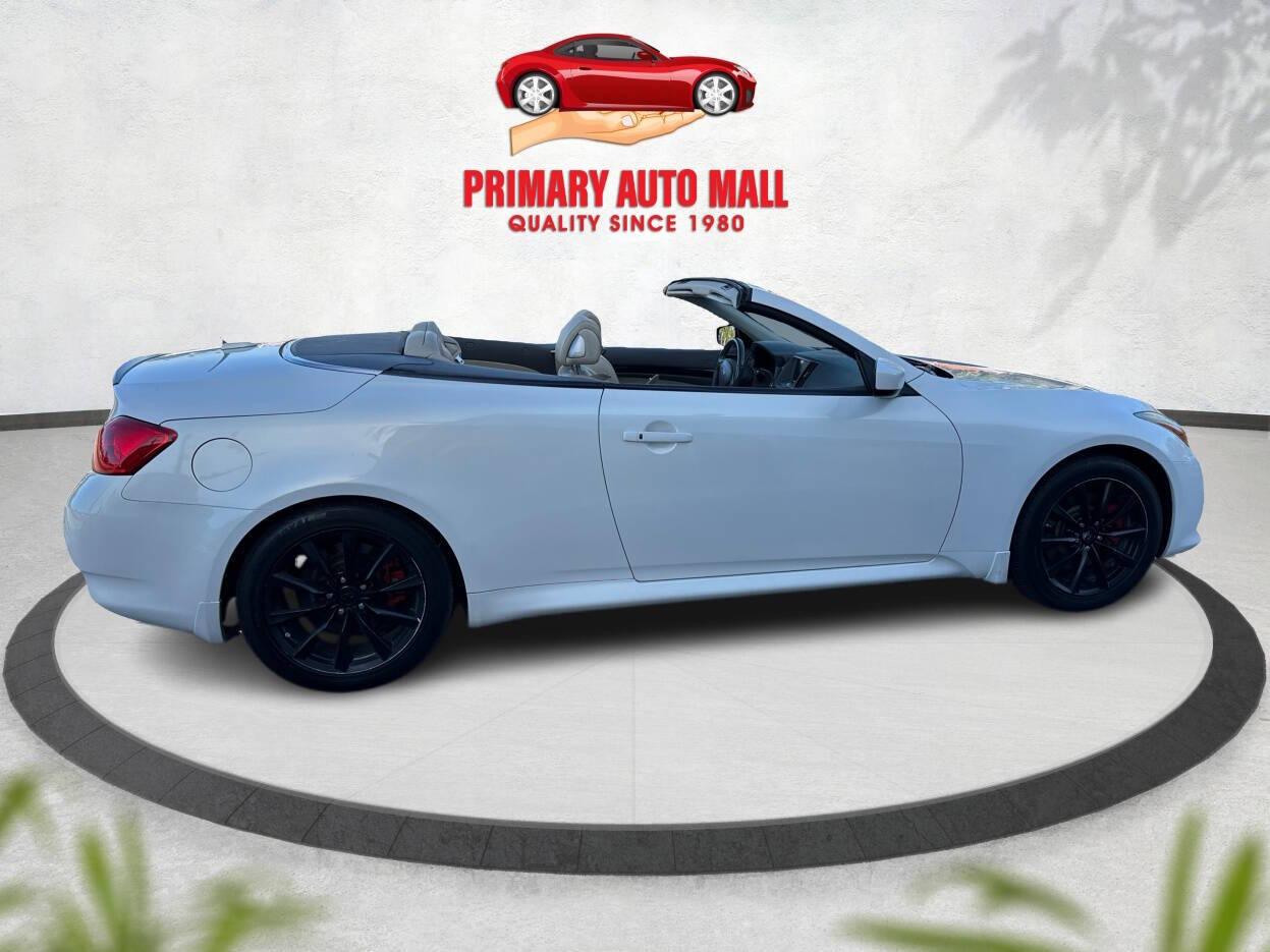 2012 INFINITI G37 Convertible for sale at Primary Auto Mall in Fort Myers, FL