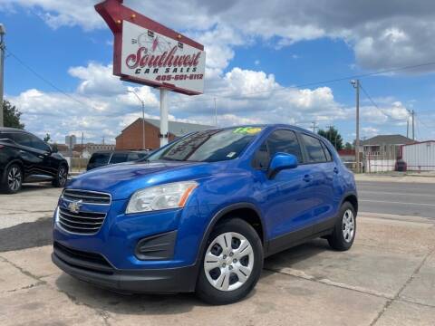 2015 Chevrolet Trax for sale at Southwest Car Sales in Oklahoma City OK