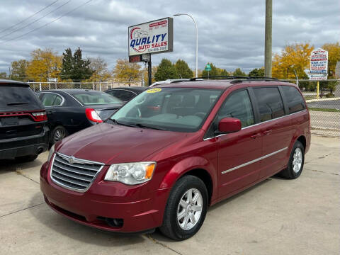 2010 Chrysler Town and Country for sale at QUALITY AUTO SALES in Wayne MI