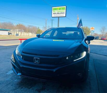 2021 Honda Civic for sale at Shock Motors in Garland TX