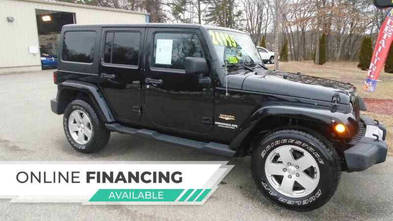2012 Jeep Wrangler Unlimited for sale at Leavitt Brothers Auto in Hooksett NH