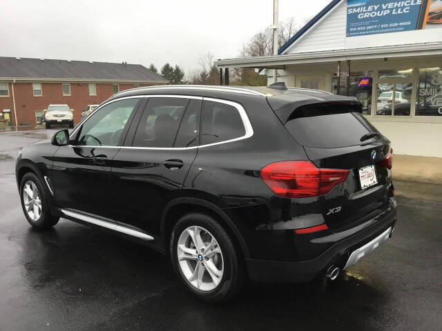 2019 BMW X3 for sale at Smiley Vehicle Group in Lebanon, OH