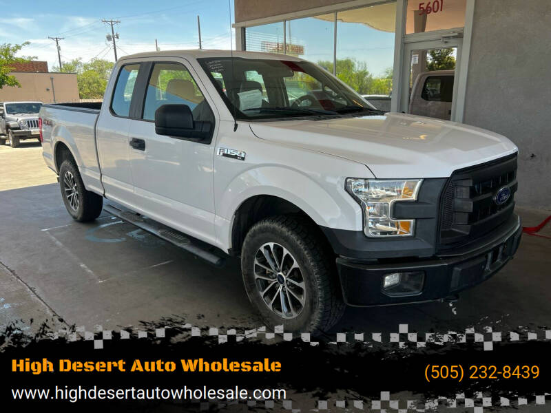 2016 Ford F-150 for sale at High Desert Auto Wholesale in Albuquerque NM