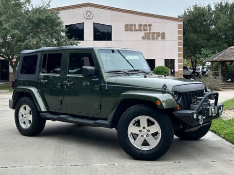 2008 Jeep Wrangler Unlimited for sale at SELECT JEEPS INC in League City TX