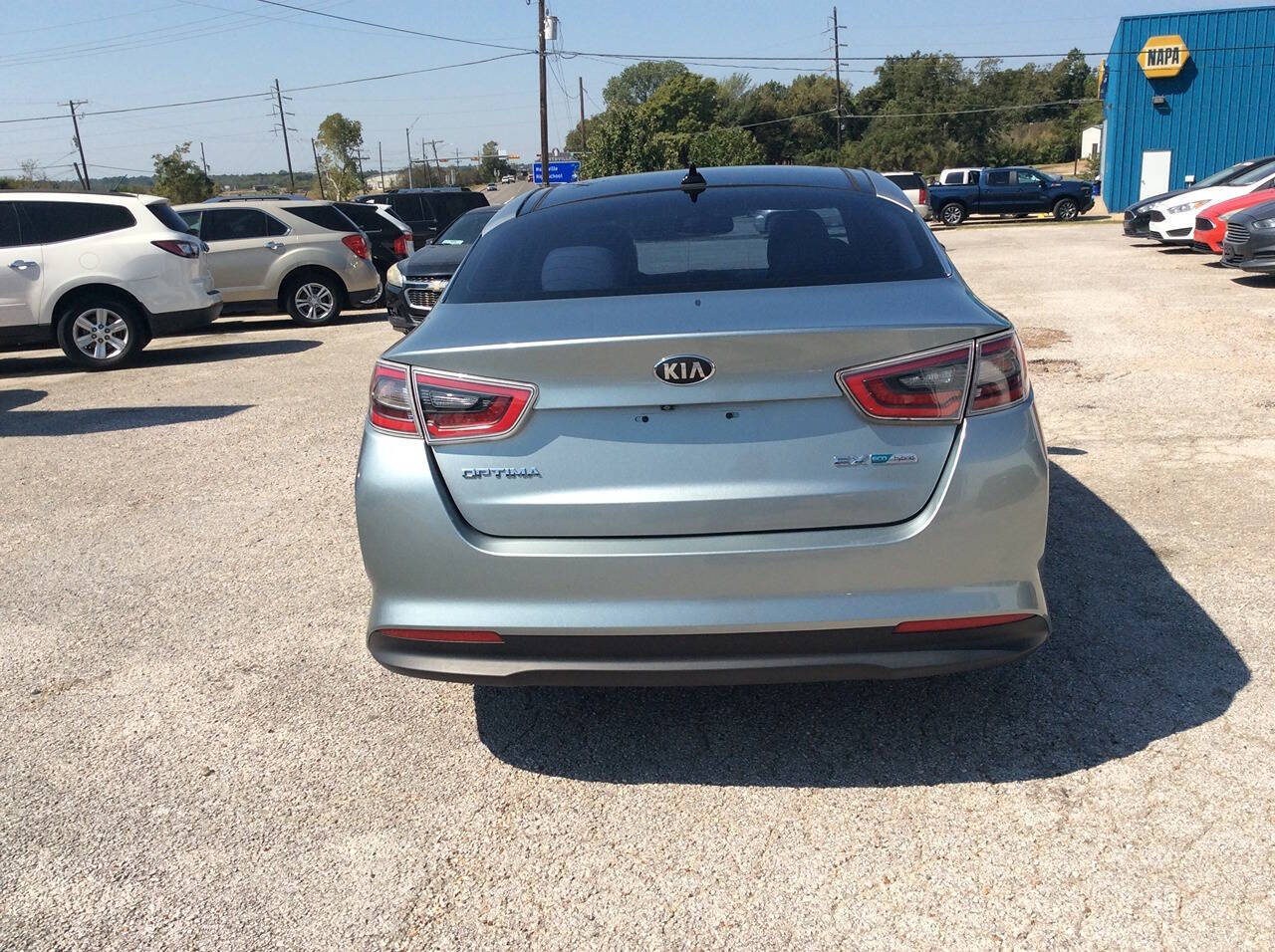 2014 Kia Optima Hybrid for sale at SPRINGTIME MOTORS in Huntsville, TX