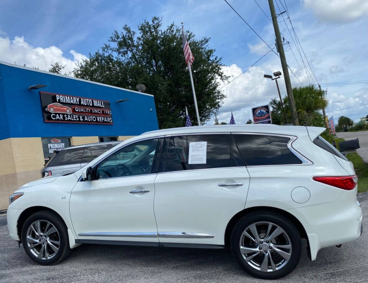 2015 INFINITI QX60 for sale at Primary Auto Mall in Fort Myers, FL