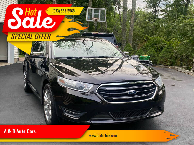 2014 Ford Taurus for sale at A & B Auto Cars in Newark NJ