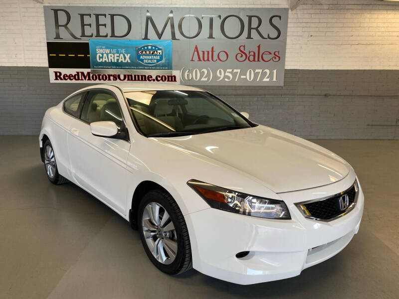 2010 Honda Accord for sale at REED MOTORS LLC in Phoenix AZ