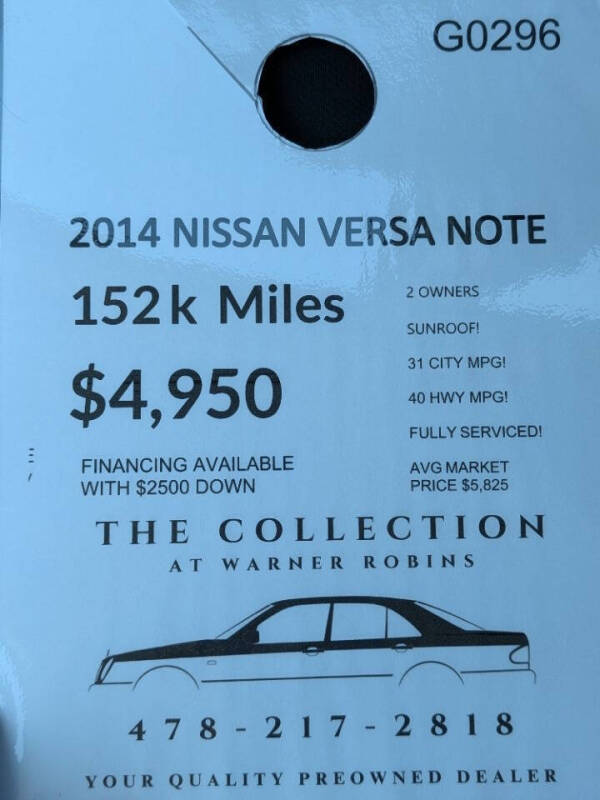 2014 Nissan Versa Note S Plus