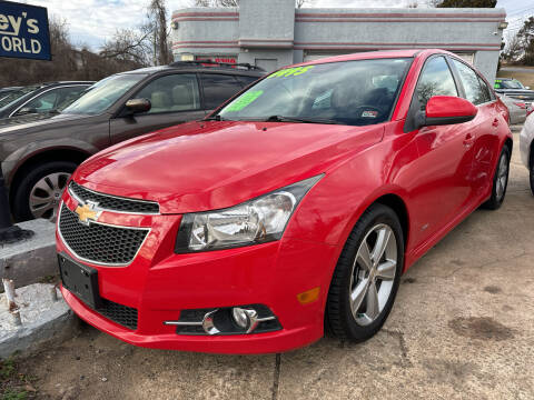 2014 Chevrolet Cruze for sale at Motley's Auto World in Danville VA