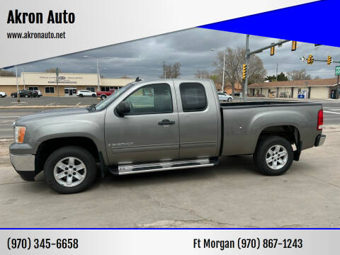 2009 GMC Sierra 1500 for sale at Akron Auto - Fort Morgan in Fort Morgan CO