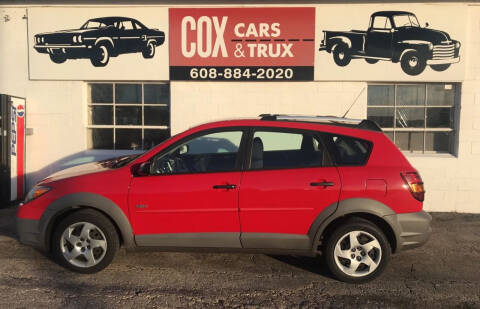 2003 Pontiac Vibe for sale at Cox Cars & Trux in Edgerton WI