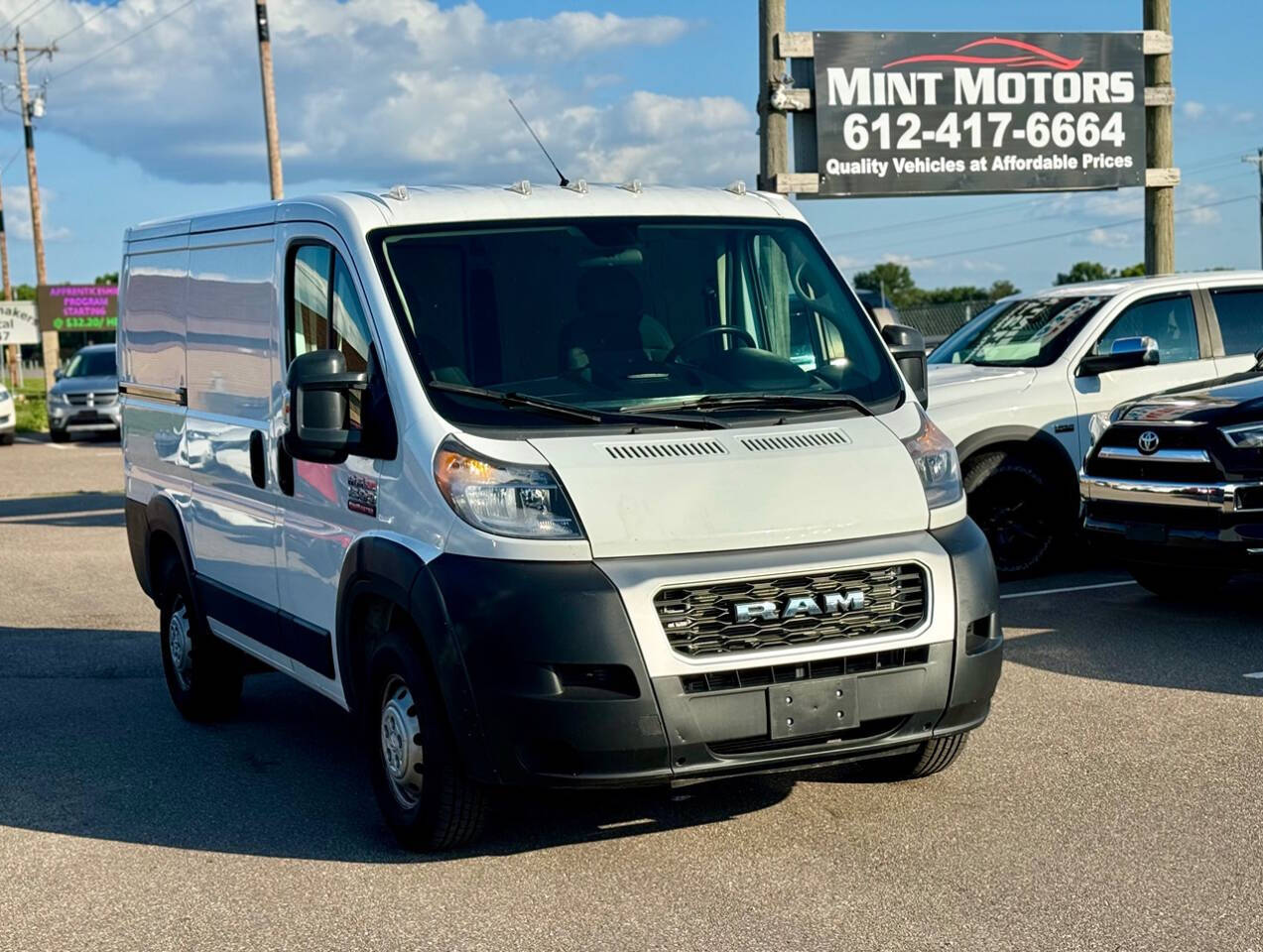 2020 Ram ProMaster for sale at MINT MOTORS in Ramsey, MN