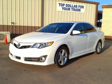 2014 Toyota Camry for sale at HALLER WHOLESALE AUTO in El Reno OK