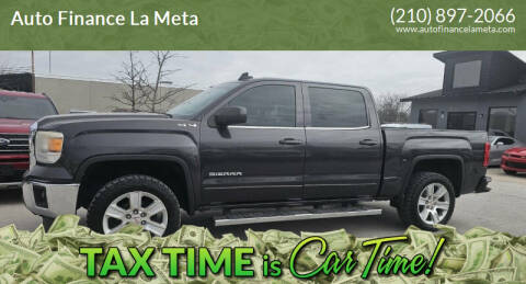 2015 GMC Sierra 1500 for sale at Auto Finance La Meta in San Antonio TX