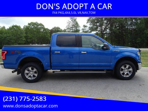 2015 Ford F-150 for sale at DON'S ADOPT A CAR in Cadillac MI