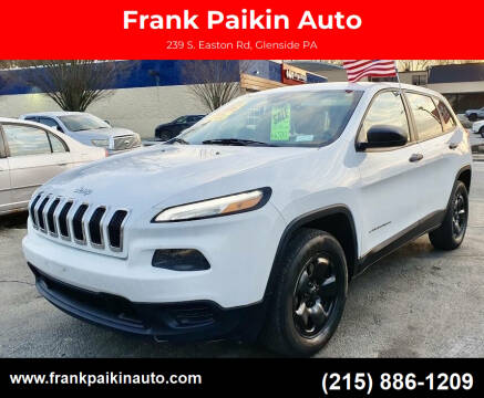 2014 Jeep Cherokee for sale at Frank Paikin Auto in Glenside PA