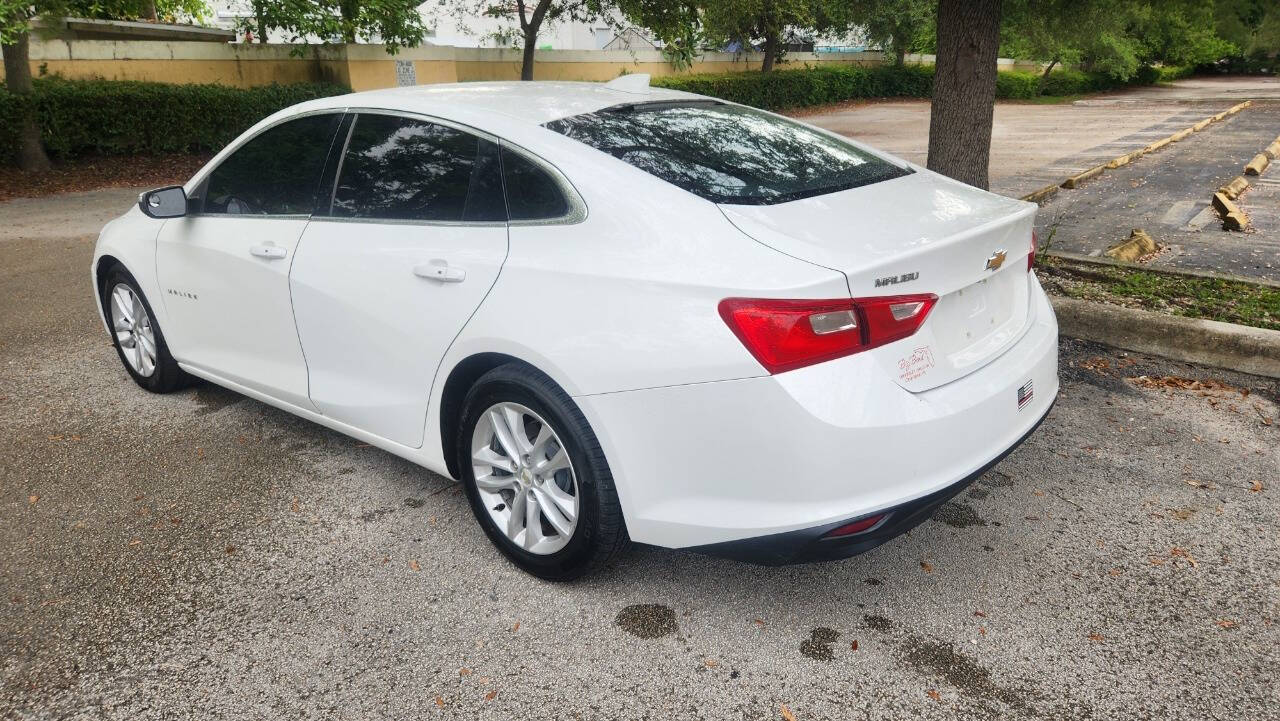 2016 Chevrolet Malibu for sale at All About Wheels Inc in Miami, FL