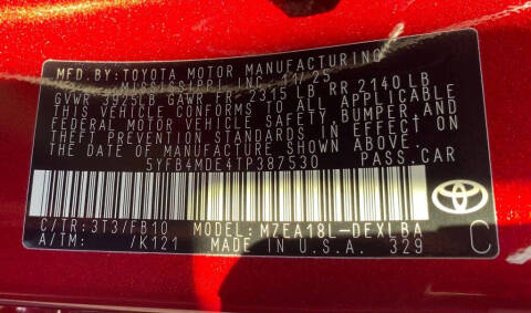 2026 Toyota Corolla LE