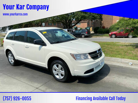 2013 Dodge Journey for sale at Your Kar Company in Norfolk VA