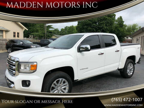 2016 GMC Canyon for sale at MADDEN MOTORS INC in Peru IN