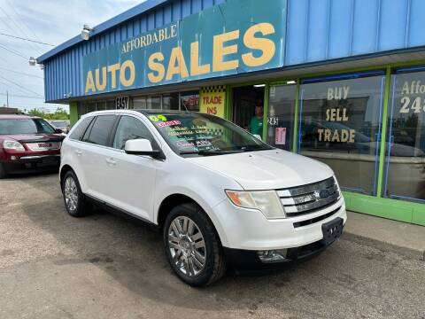 2009 Ford Edge for sale at Affordable Auto Sales of Michigan in Pontiac MI