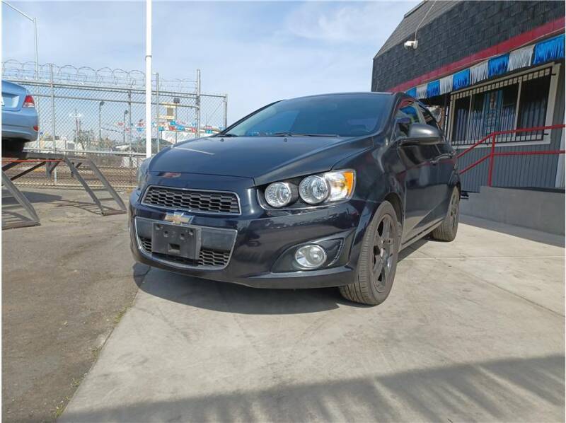 2013 Chevrolet Sonic for sale at CHAMPION MOTORZ in Fresno CA