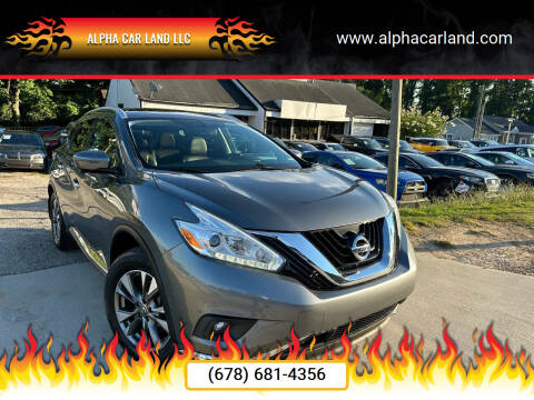 2016 Nissan Murano for sale at Alpha Car Land LLC in Snellville GA