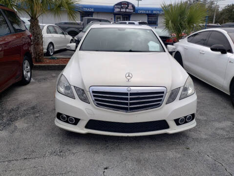 2010 Mercedes-Benz E-Class for sale at JAH MOTORSPORT CORP OF FLORIDA in Cocoa FL