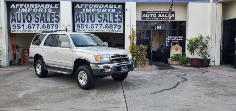1999 Toyota 4Runner for sale at Affordable Imports Auto Sales in Murrieta CA
