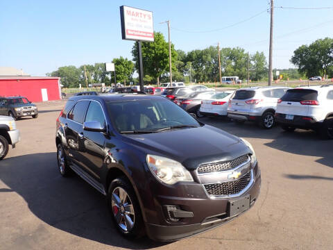 2013 Chevrolet Equinox for sale at Marty's Auto Sales in Savage MN