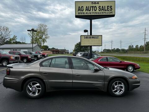2001 Pontiac Bonneville for sale at AG Auto Sales in Ontario NY