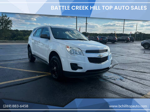 2013 Chevrolet Equinox for sale at Battle Creek Hill Top Auto Sales in Battle Creek MI
