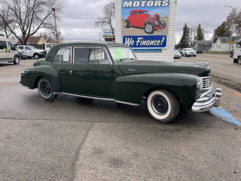 1948 Lincoln Continental for sale at Twin City Motors in Grand Forks ND