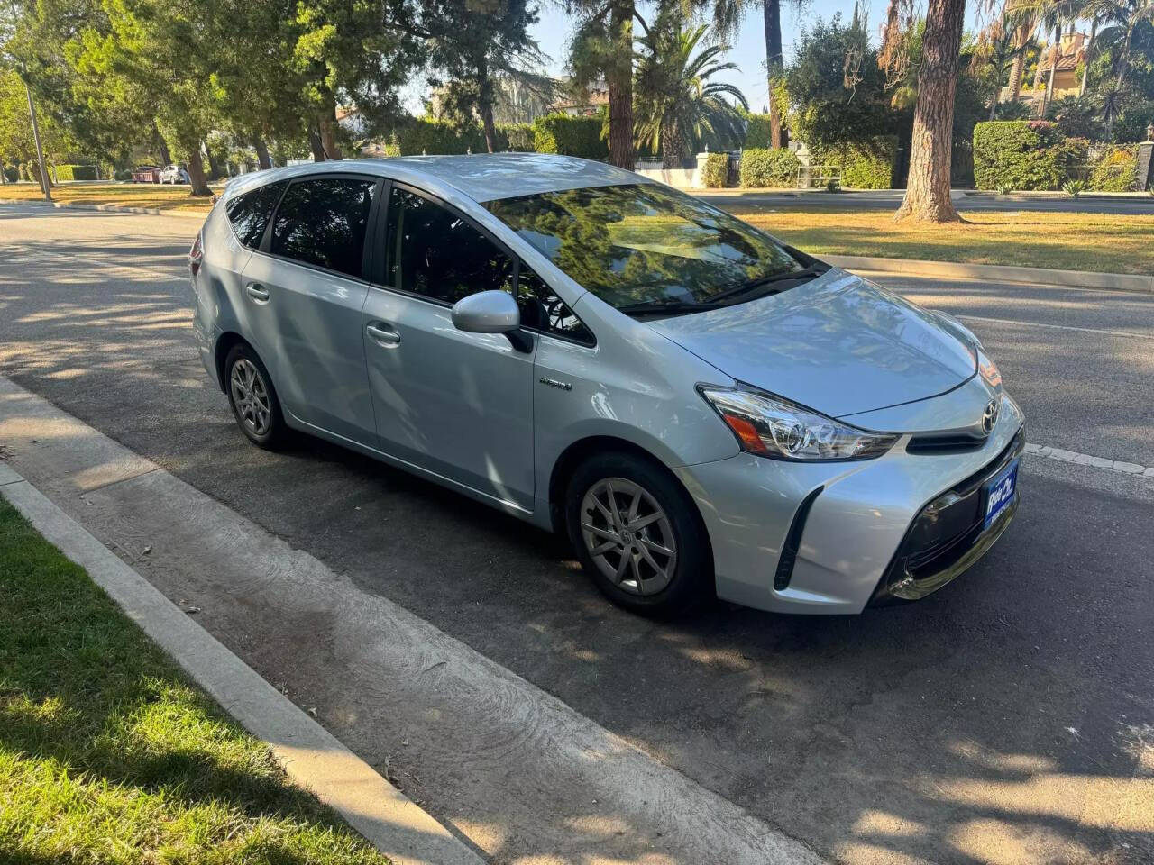 2015 Toyota Prius v for sale at Ride On LLC in Van Nuys, CA