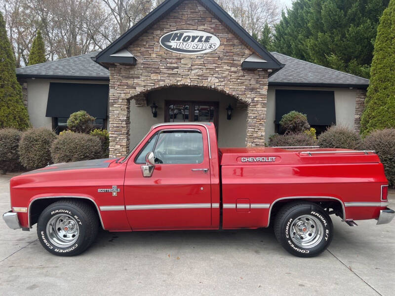 1985 Chevrolet C/K 10 Series for sale at Hoyle Auto Sales in Taylorsville NC