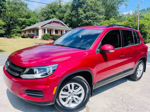 2016 Volkswagen Tiguan for sale at Cobb Luxury Cars in Marietta GA