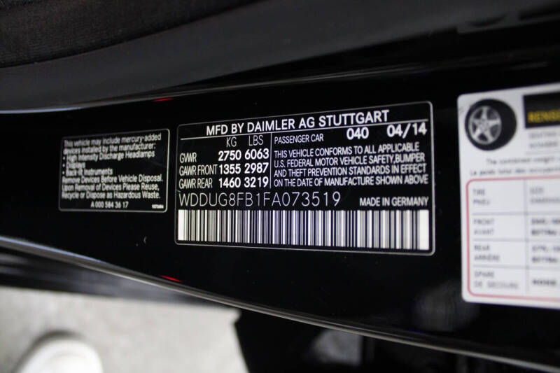 2015 Mercedes-Benz S-Class S 550 4MATIC