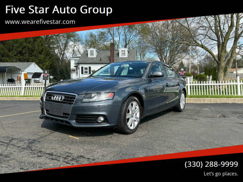 2009 Audi A4 for sale at Five Star Auto Group in North Canton OH