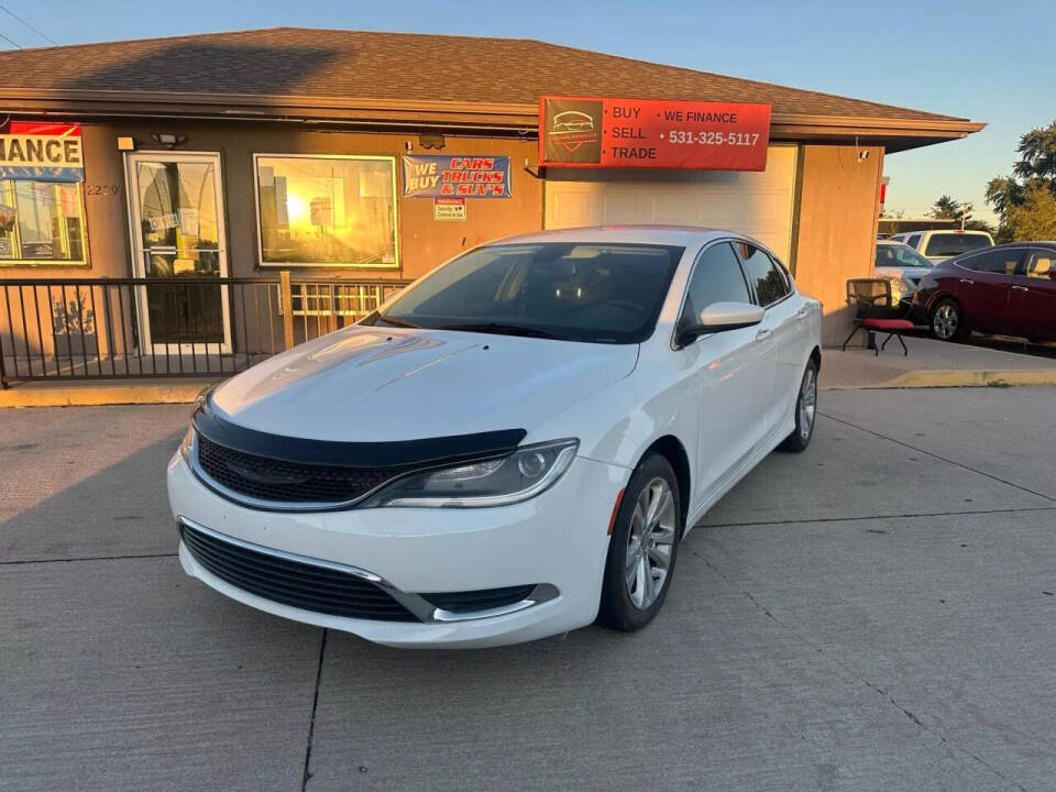 2016 Chrysler 200 for sale at Nebraska Motors LLC in Fremont, NE