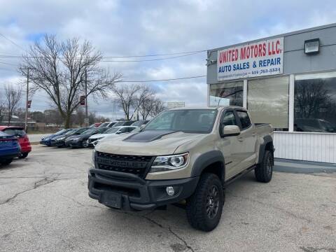 2021 Chevrolet Colorado for sale at United Motors LLC in Saint Francis WI