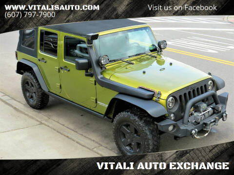 2007 Jeep Wrangler Unlimited for sale at VITALI AUTO EXCHANGE in Johnson City NY