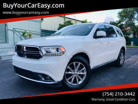 2015 Dodge Durango for sale at BuyYourCarEasyllc.com in Hollywood FL